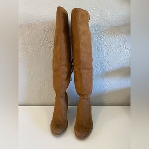 DV by Dolce Vita Tan Over the Knee Boots Heel Boots Size 9½